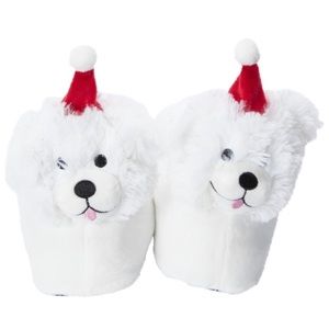 Kids puppy slippers